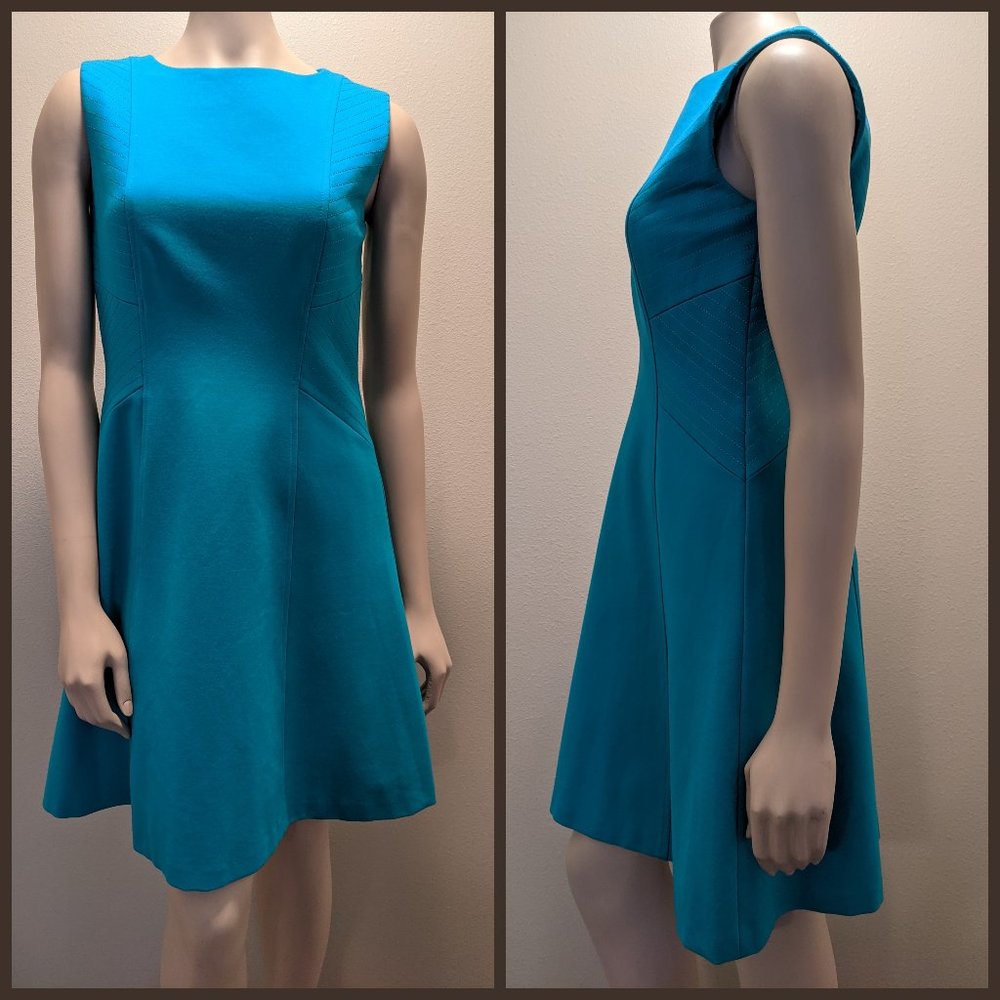 Antonio Melani Stansa Pointe Agave Scuba Dress Sz4